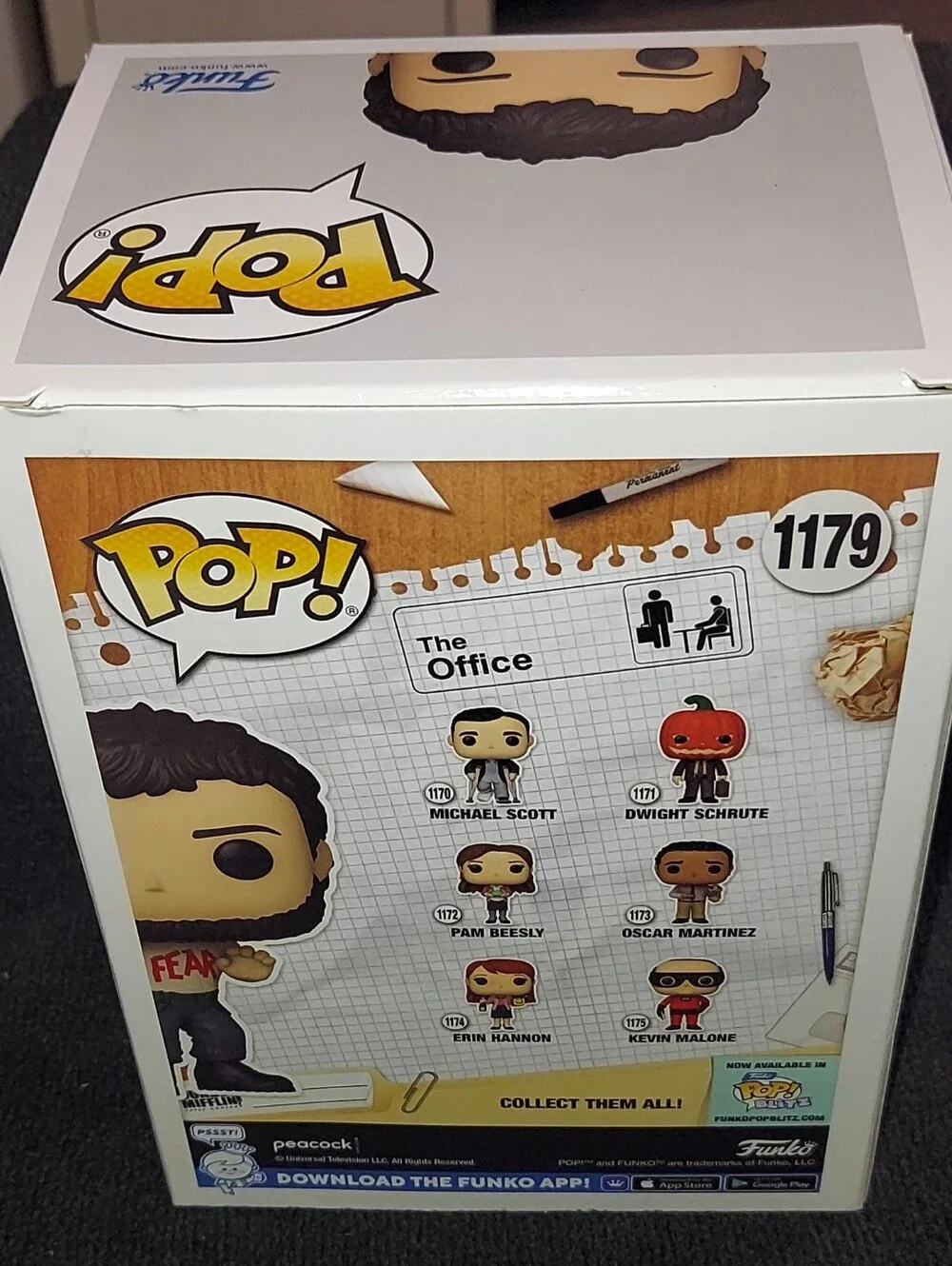 Funko Pop! The Office - Mose Schrute #1179 (2021 Fall Convention Exclusive) -New